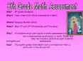 8th Grade Math Assessment PowerPoint PPT Presentation