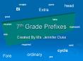 7th Grade Prefixes PowerPoint PPT Presentation