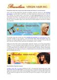 The Brazilian Virgin Hair Company Now Offers Brazilian Hair Weaves in Versatile Pattern PowerPoint PPT Presentation