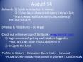 August 14 PowerPoint PPT Presentation