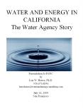 WATER AND ENERGY IN CALIFORNIA The Water Agency Story PowerPoint PPT Presentation