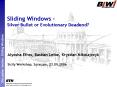 Sliding Windows  PowerPoint PPT Presentation