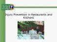 Injury Prevention in Restaurants and Kitchens PowerPoint PPT Presentation