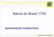 Banco do Brasil 1T05