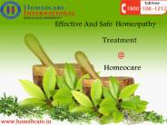 Effective and Save Homeopathy treatment