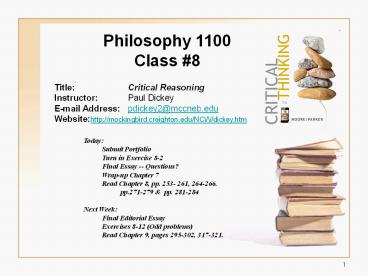 Philosophy 1100