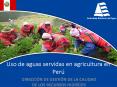 Uso de aguas servidas en agricultura en Per PowerPoint PPT Presentation