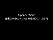 Alphabet Soup (R