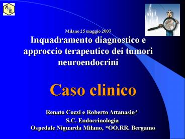 Incidentalomi ipofisari: diagnostica