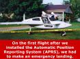 On the first flight after we installed the Automatic Position Reporting System (APRS), we had to make an emergency landing. PowerPoint PPT Presentation
