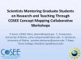 Scientists Mentoring Graduate Students on Research and Teaching Through COSEE Concept Mapping Collaborative Workshops PowerPoint PPT Presentation
