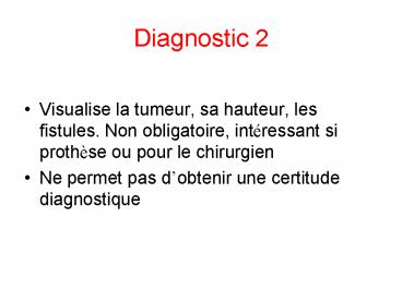 Diagnostic 2