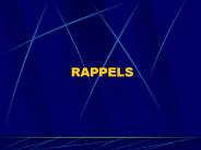 RAPPELS