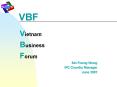 VBF PowerPoint PPT Presentation