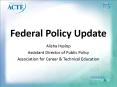 Federal Policy Update PowerPoint PPT Presentation