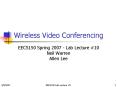 Wireless Video Conferencing PowerPoint PPT Presentation