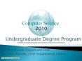 Undergraduate Degree Program PowerPoint PPT Presentation