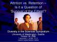 Attrition vs. Retention  PowerPoint PPT Presentation
