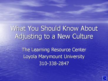 presentation player overlay