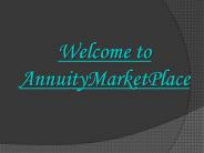 Annuities