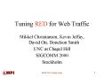 Tuning RED for Web Traffic PowerPoint PPT Presentation