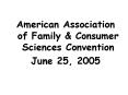 American Association of Family PowerPoint PPT Presentation