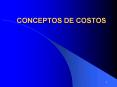 CONCEPTOS DE COSTOS PowerPoint PPT Presentation