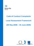 Code of Conduct Complaints  Local Assessment Framework (08 May 2008  PowerPoint PPT Presentation