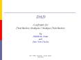 DAD A software for Distributive Analysis / Analyse Distributive By Abdelkrim Araar and  Jean-Yves Duclos PowerPoint PPT Presentation