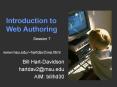 Introduction to Web Authoring PowerPoint PPT Presentation