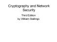 Cryptography and Network Security PowerPoint PPT Presentation