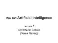 INC 551 Artificial Intelligence PowerPoint PPT Presentation
