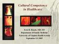Cultural Competence in Healthcare PowerPoint PPT Presentation