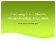 Over weight and Obesity African American Population PowerPoint PPT Presentation