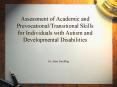 Assessment of Academic and Prevocational/Transitional Skills PowerPoint PPT Presentation