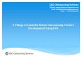 5 Things to Consider Before Outsourcing Product Development Using CAD PowerPoint PPT Presentation