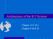 Architecture of the R/3 System