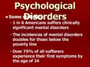 Psychological Disorders