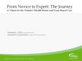 From Novice to Expert: The Journey A Vision for the Patient PowerPoint PPT Presentation