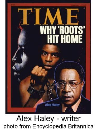 Alex Haley - writer photo from Encyclopedia Britannica