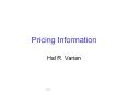 Pricing Information PowerPoint PPT Presentation