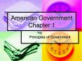 American Government Chapter 1 PowerPoint PPT Presentation