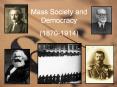 Mass Society and Democracy PowerPoint PPT Presentation