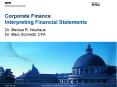 Corporate Finance Interpreting Financial Statements PowerPoint PPT Presentation