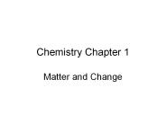 Chemistry Chapter 1
