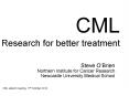 CML Research for better treatment PowerPoint PPT Presentation