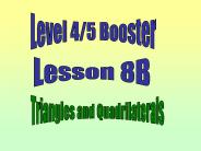 Level 4/5 Booster