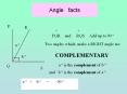 Angle  facts PowerPoint PPT Presentation