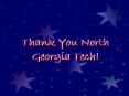 Thank You North Georgia Tech! PowerPoint PPT Presentation