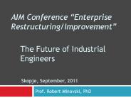 The Future of Industrial Engineers